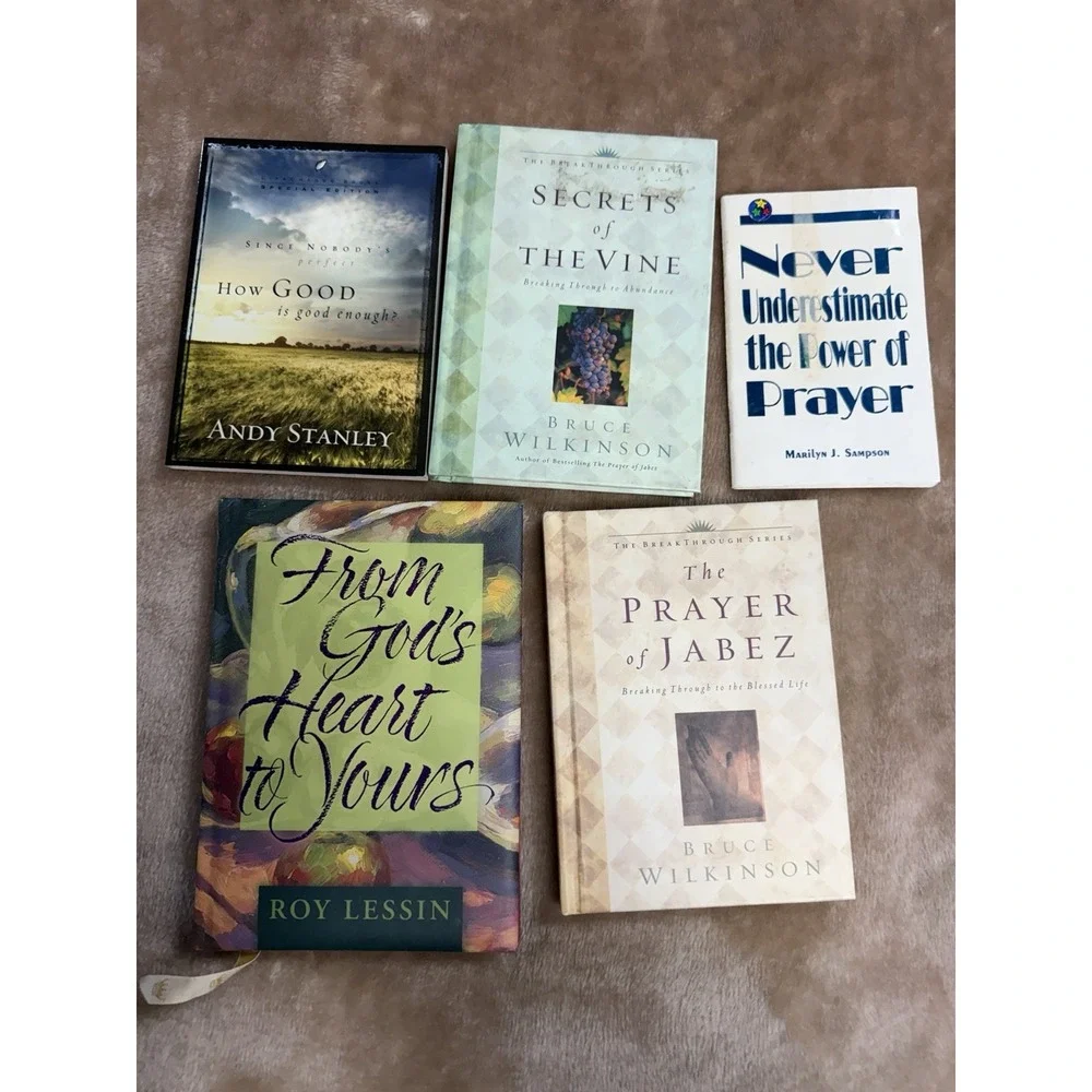 Little Book Lot Spiritual Christian Prayer Inspiration Wilkinson Lessin Stanley
